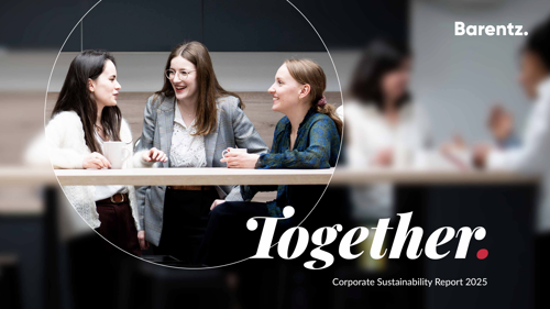 ESG report 2025 cover page